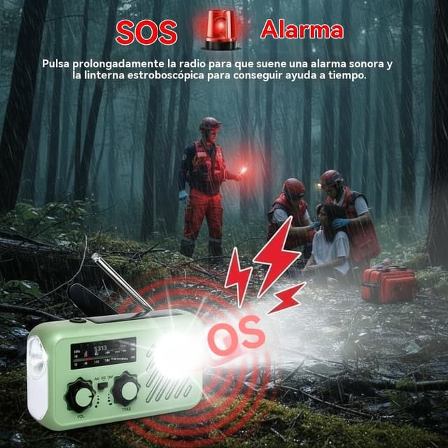 Thumbnail 6 de Fuhuihe Radio de Emergencia 2000mAh