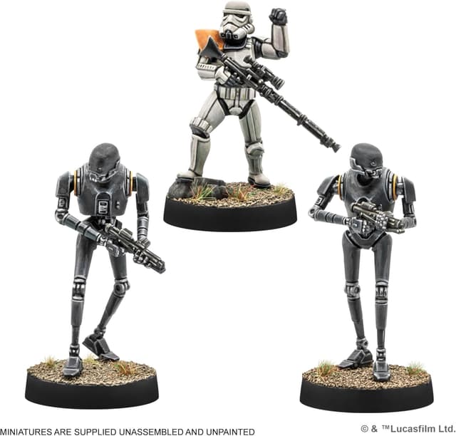 Detalle de Star Wars: Legion – Imperial Riot Control Squad (Extension d’unité) Atomic Mass Games