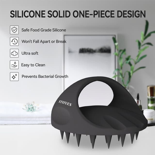 Thumbnail 1 de Ithyes 38‑finger enlarged scalp massager 1 pack