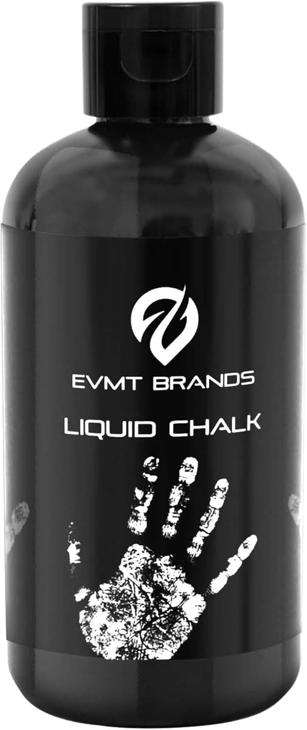 Detalle de EVMT Brands Liquid Chalk (Mess-Free Gym Chalk) for Weightlifting, Gymnastics, Rock Climbing & Dancing