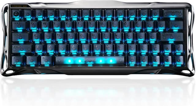 Detalle de GravaStar Mercury V60 Pro 60% Hall-Effect Gaming-Tastatur (V60 Pro) mit 8.000 Hz und 0,005 mm RT
