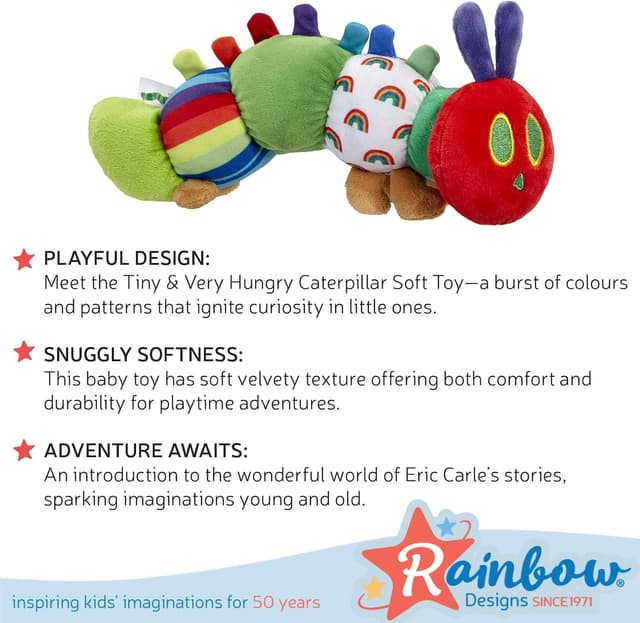 Thumbnail 3 de Rainbow Designs Very Hungry Caterpillar Toy