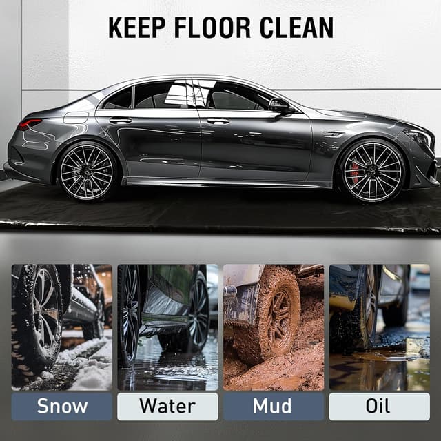 Thumbnail 2 de Huatean Home Garage Floor Mat 8'6" x 16"