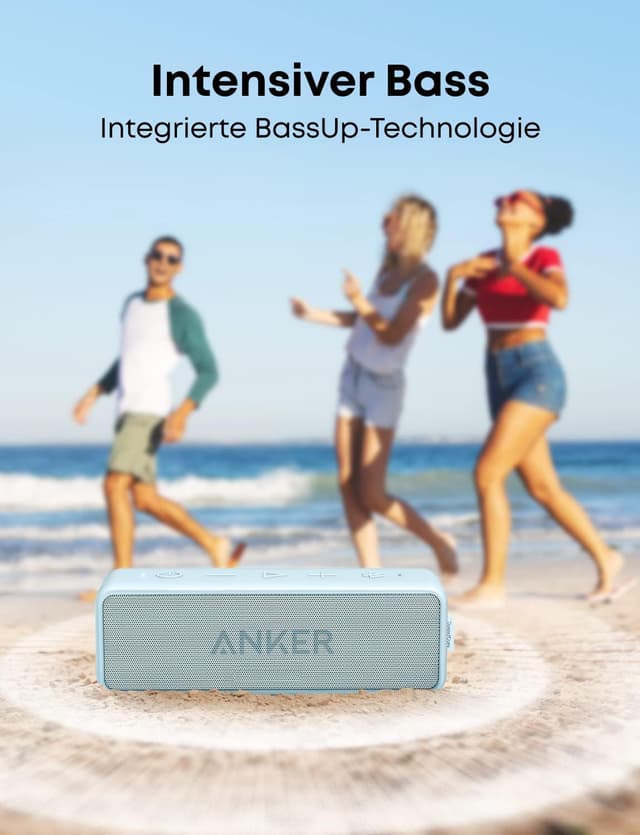 Detalle 2 de Anker Soundcore 2 Bluetooth Lautsprecher