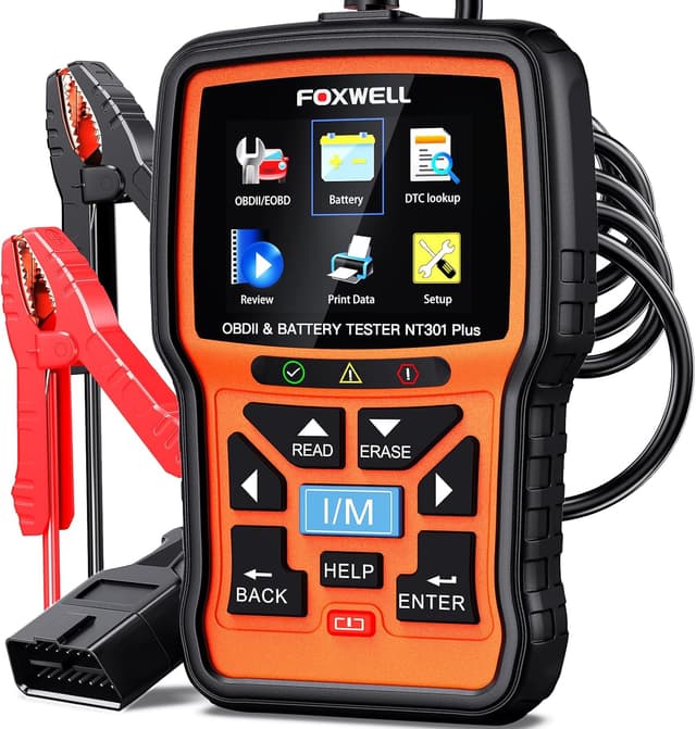 Detalle de FOXWELL NT301 Plus OBD2 Scanner 12V