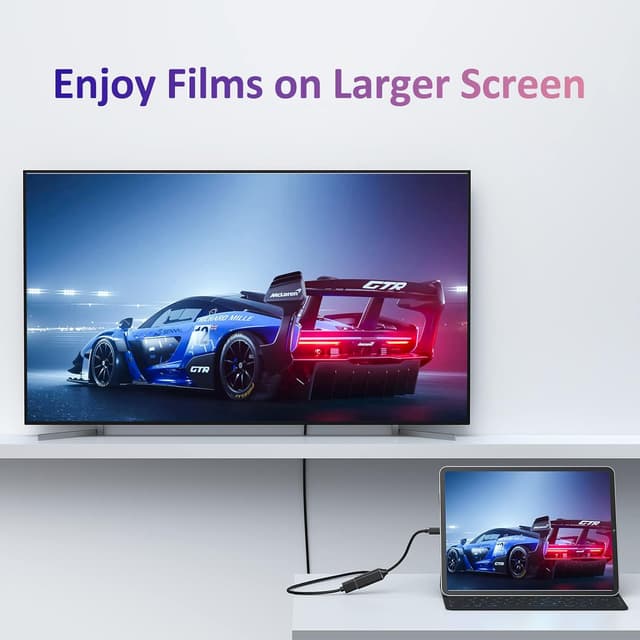 Detalle 2 de Raycue USB C to HDMI Adapter 4K