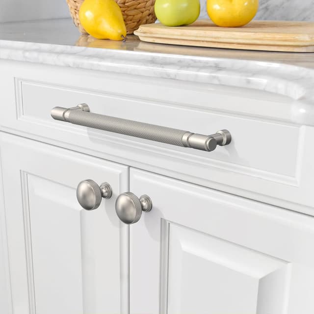 Thumbnail 3 de Amerdeco 5in Satin Nickel Cabinet Pulls