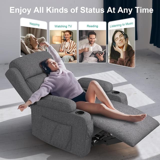 Thumbnail 2 de SQUEBILIFE Relaxsessel 8‑Punkt Massage