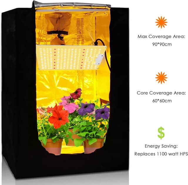 Thumbnail 6 de Lámpara cultivadora Sun-like 90x90cm con atenuador 🌱