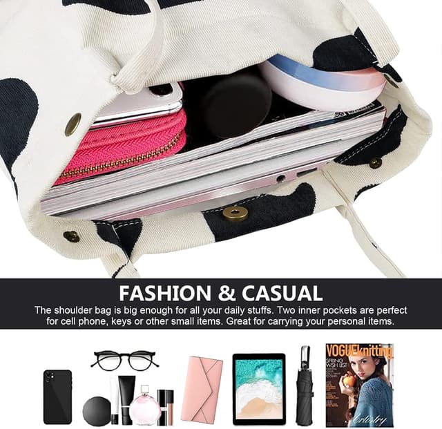 Thumbnail 3 de FITDON Cord Umhängetasche Groß