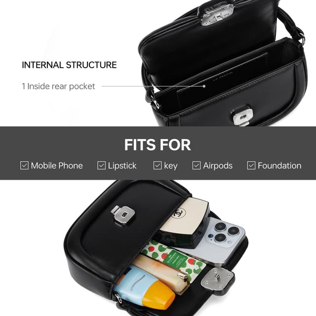 Thumbnail 6 de LA'FESTIN Süße Mini Handtasche Leder Crossbody