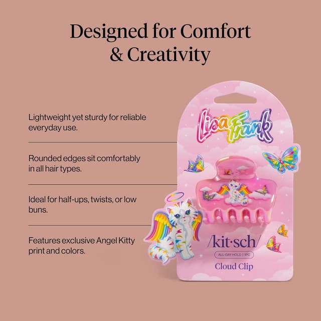 Thumbnail 4 de Lisa Frank x Kitsch Cloud Hair Clip 💇♀