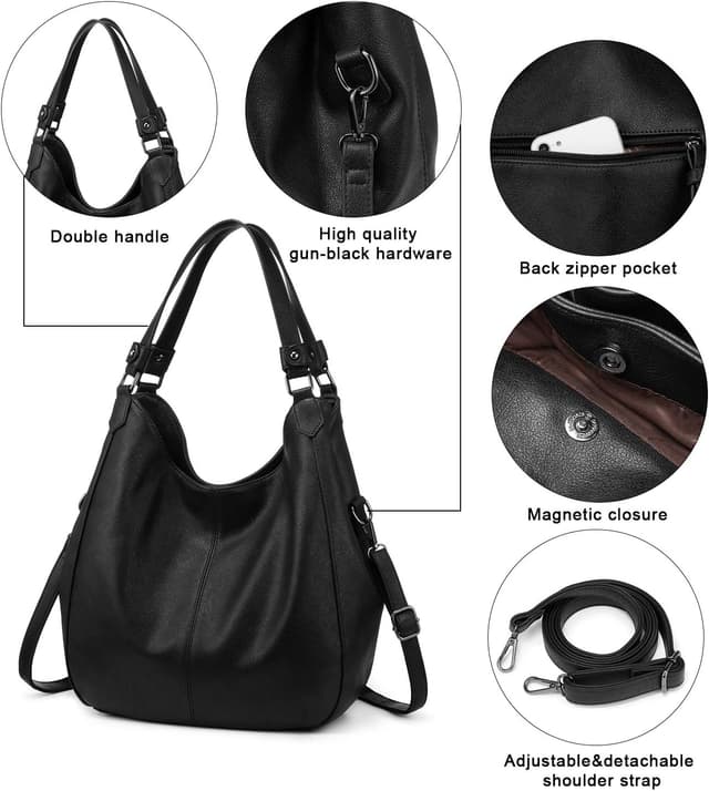 Detalle de Realer Handtasche Shopper Vintage groß