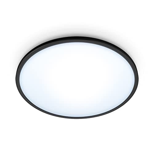 Detalle 2 de WiZ Superslim 16W: Lámpara de Techo Inteligente Wi-Fi 🌟