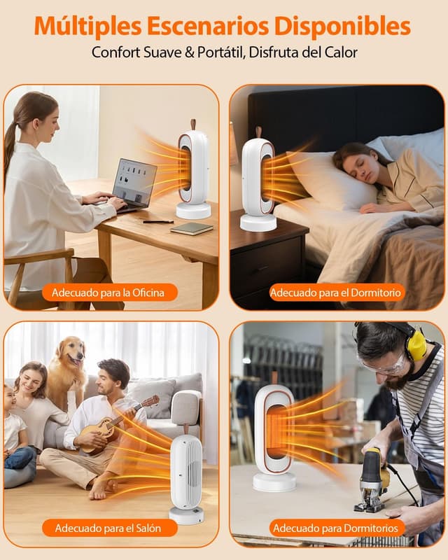 Thumbnail 6 de Timiyou Calefactor Bajo Consumo 800/1300W