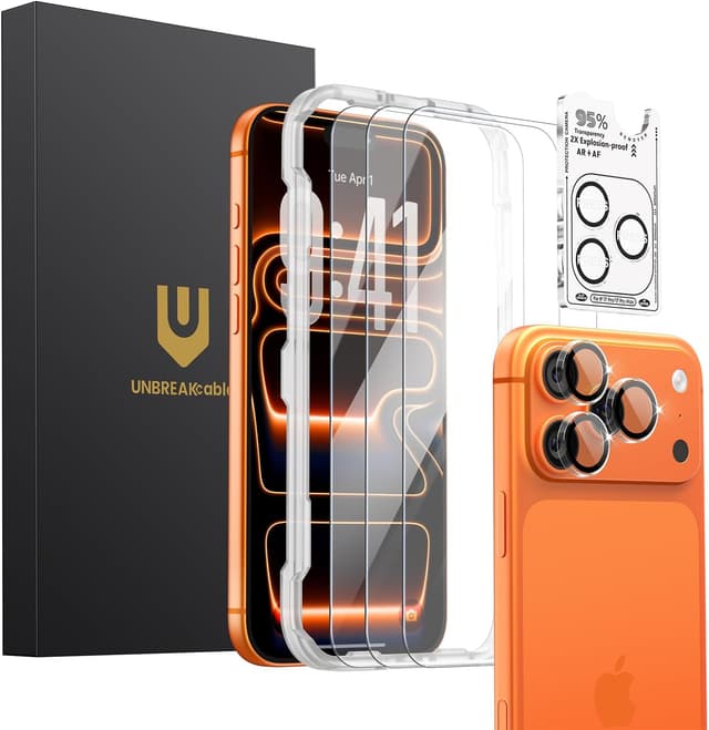 Detalle de UNBREAKcable iPhone 17 Pro Schutzfolie 0,33 mm