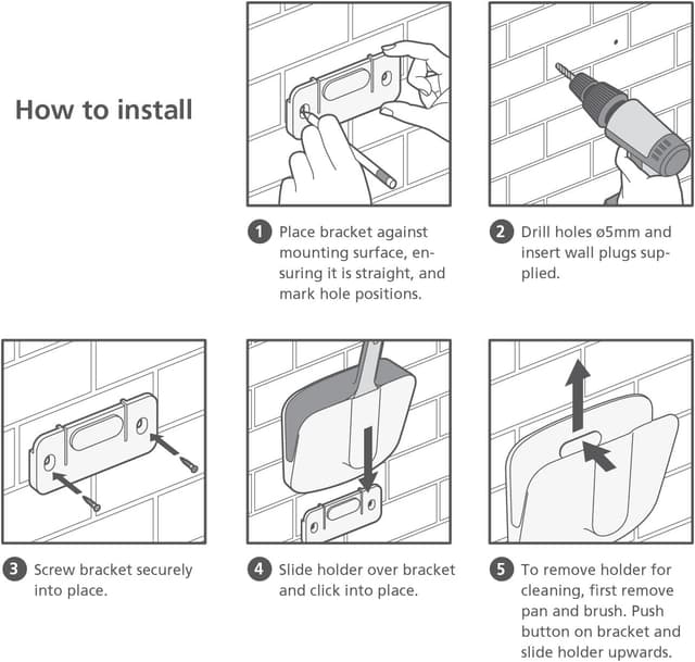 Thumbnail 6 de Joseph Joseph CleanStore Juego de Cepillo y Recojedor 🧹