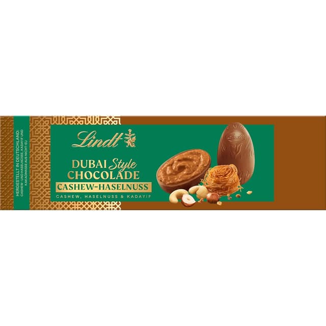 Detalle de Lindt Dubai Style Schokoladen-Eier mit 108 g