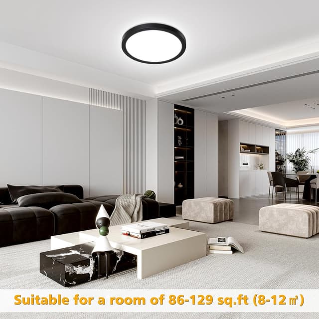 Thumbnail 6 de Befurglor 18W LED ceiling light 2000lm