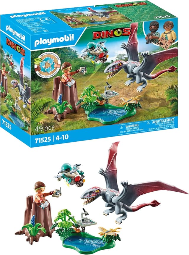 Thumbnail 6 de PLAYMOBIL Stygimoloch-Beobachtung Spielset 71822 🦕