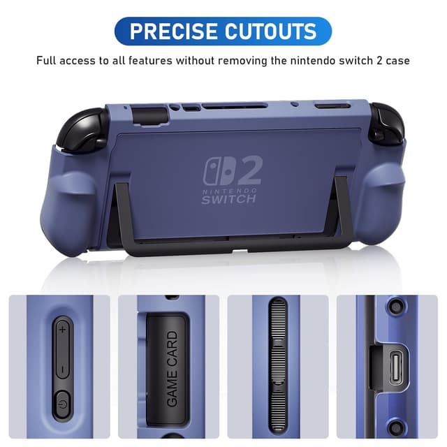 Thumbnail 4 de Hülle für Nintendo Switch 2 TPU Slim Blau