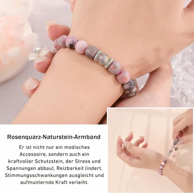 Thumbnail 4 de Lueaurra Armband aus Natursteinen – Geschenkidee