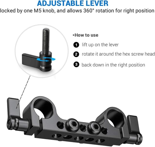 Thumbnail 3 de SMALLRIG Morsetto 15mm 942