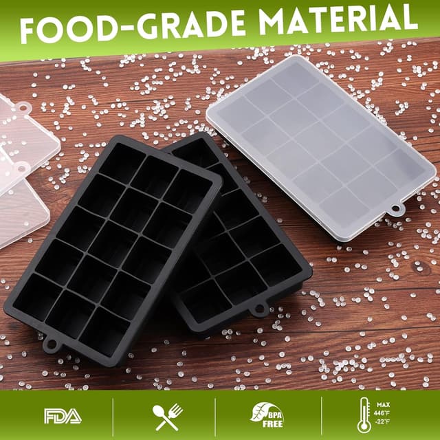 Thumbnail 4 de Sinnsally Eiswürfelform Silikon 3er-Pack