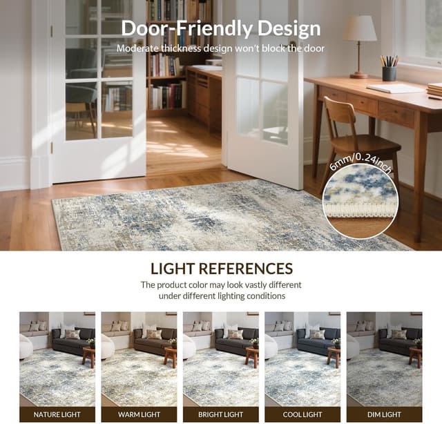 Detalle 2 de GENIMO tapis de salon 80 x 150 cm