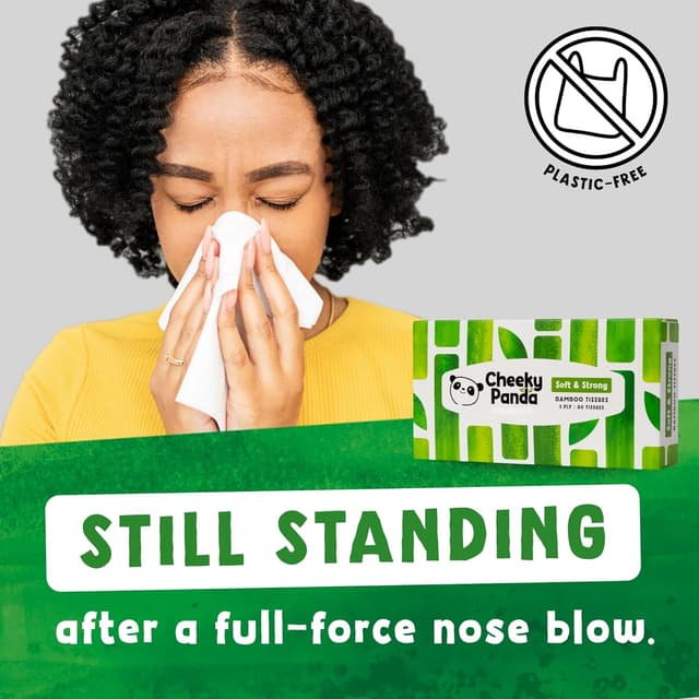 Detalle 2 de The Cheeky Panda bamboo tissues 960