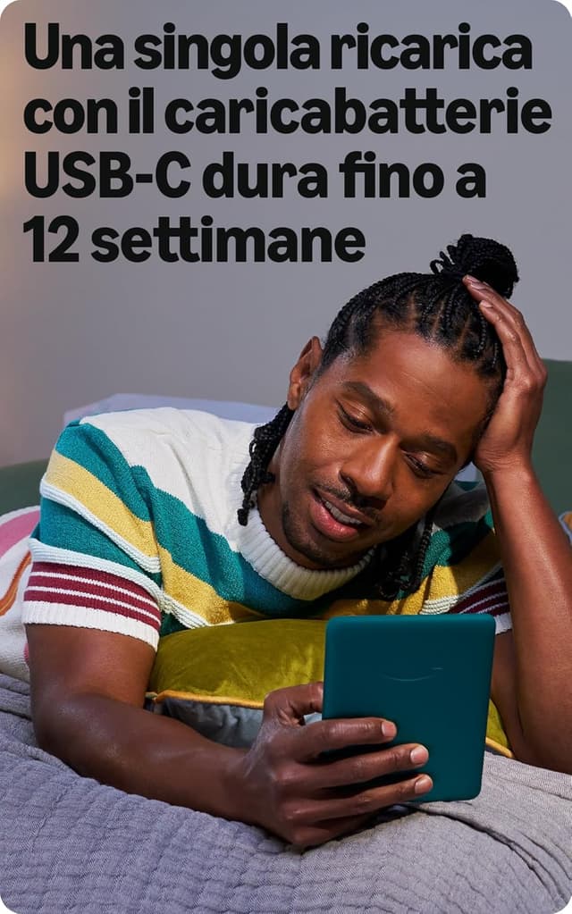 Detalle 2 de Kindle Paperwhite Ultimo modello 16 GB Nero