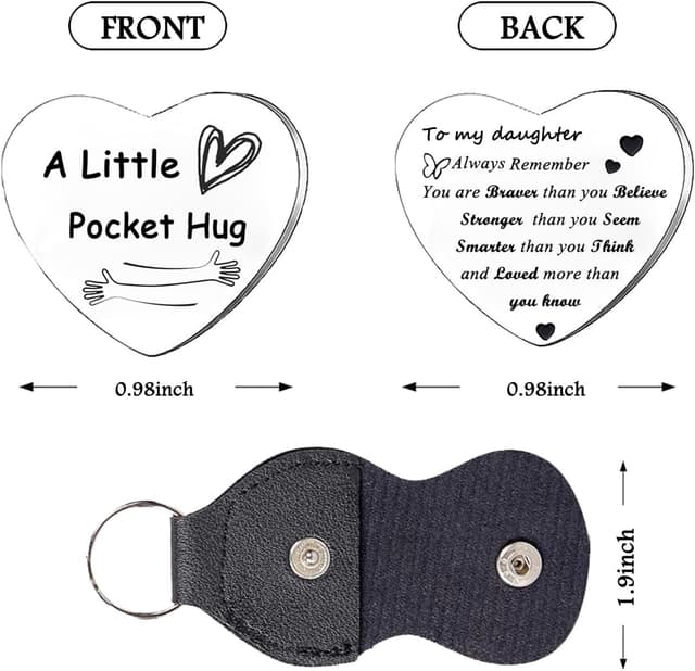Detalle 2 de Hgreiwgk Pocket Hug Token keepsake