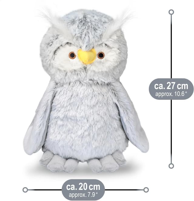 Detalle 2 de COM-FOUR fermaporta pesante a forma di gufo (blocca finestra/porta) Aquila Gufo, circa 1,4 kg