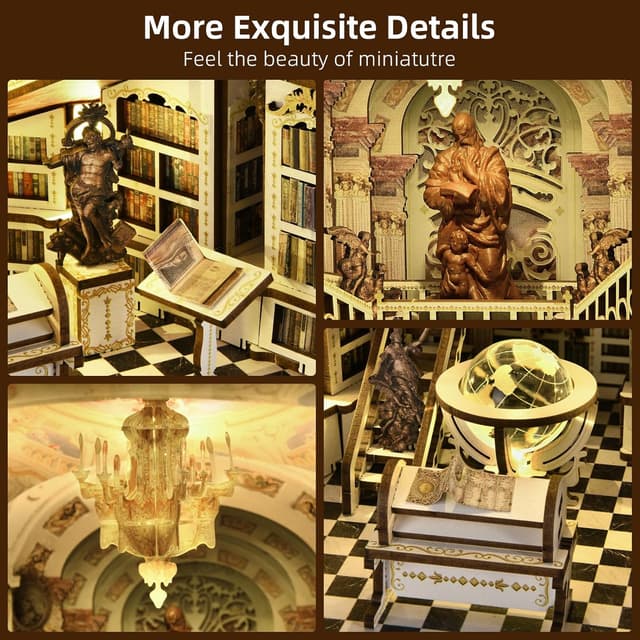 Thumbnail 3 de CCCDF Library of Gods Max DIY Book Nook Kit with LED light