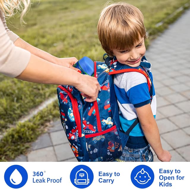 Thumbnail 5 de Blue-dinosaur 10oz Insulated Food Jar for Kids 🍱