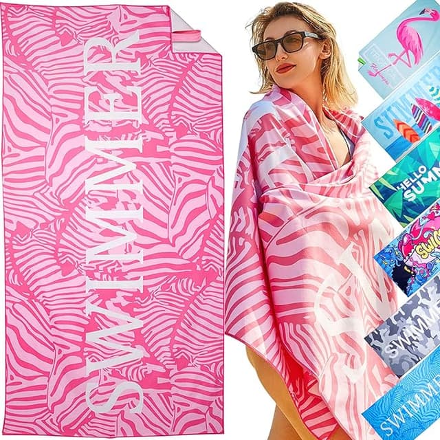 Imagen de LEcylankEr Toalla Microfibra Grande 180x90cm 🏖 en OfertitasTOP