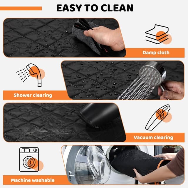 Thumbnail 4 de KYG Dog Car Seat Cover 132x58x46 cm