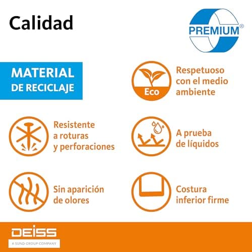 Thumbnail 1 de Deiss Premium 19005 - Bolsas de Basura Transparentes 🗑