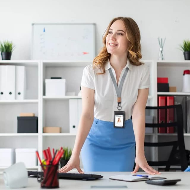 Thumbnail 5 de Vicloon Cordino da Collo con Portachiavi e Clip