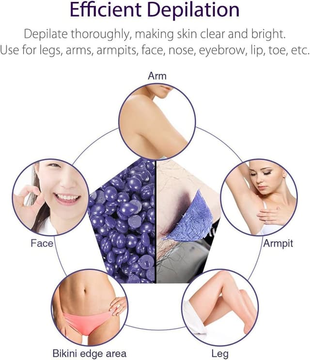 Thumbnail 1 de Waxing Set Wachsmaschine 400 g Perlen 🎀