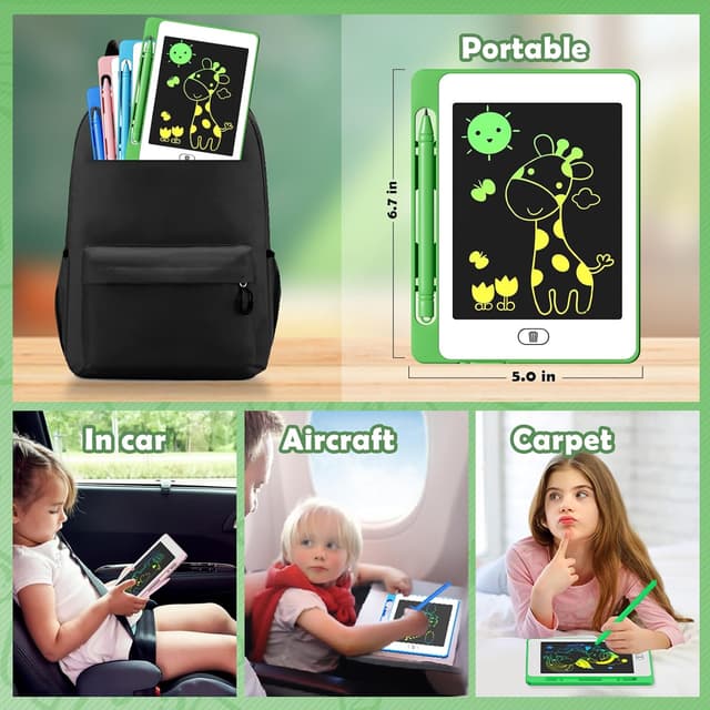 Thumbnail 4 de Party Favor 12 Pack 6.5-inch LCD Writing Tablet for Kids 📝