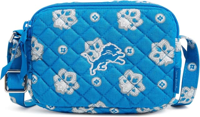 Detalle de Vera Bradley Women’s Cotton Small Stadium Crossbody Bag