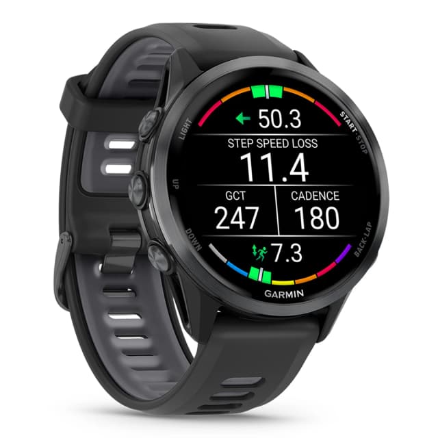 Detalle de Garmin Forerunner 970 smartwatch unisex para running y triatlón Negro/Amarillo (reacondicionado a estrenar)