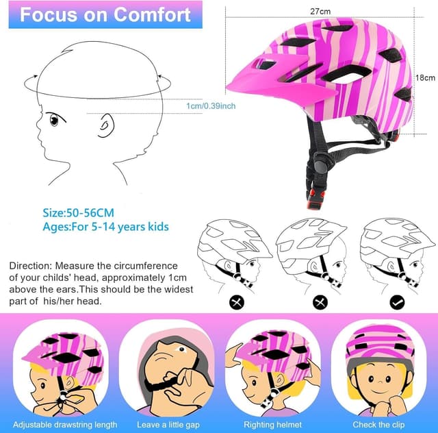 Thumbnail 6 de RaMokey Fahrradhelm Kinder 50–56 cm