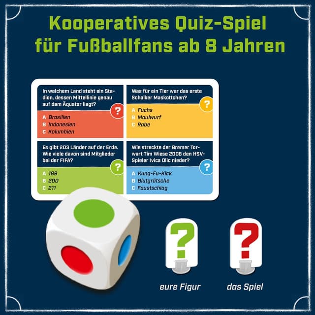 Detalle 2 de KOSMOS Kicker Kids Fußball-Quiz