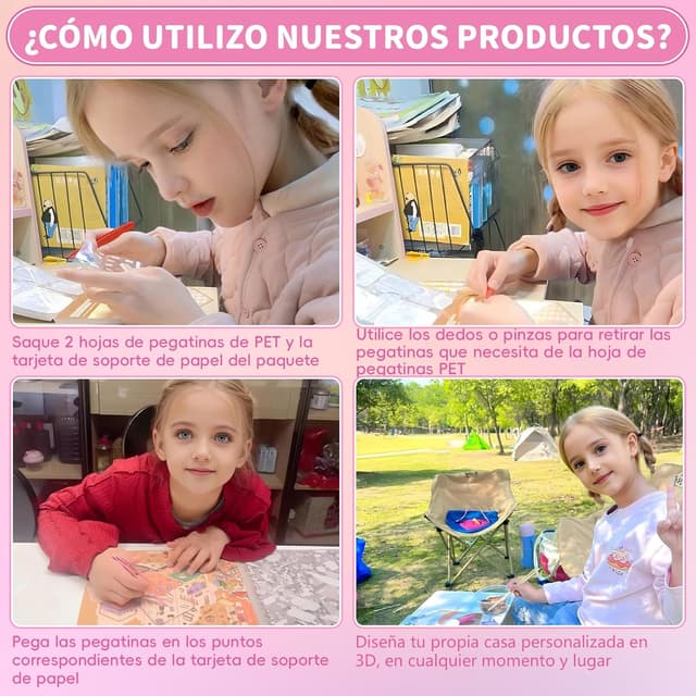 Thumbnail 4 de Kunoli 40 escenas 3D Libro de pegatinas