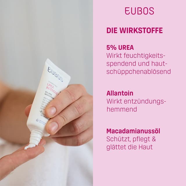 Thumbnail 3 de EUBOS UREA Intensive Care 5% Gesichtscreme