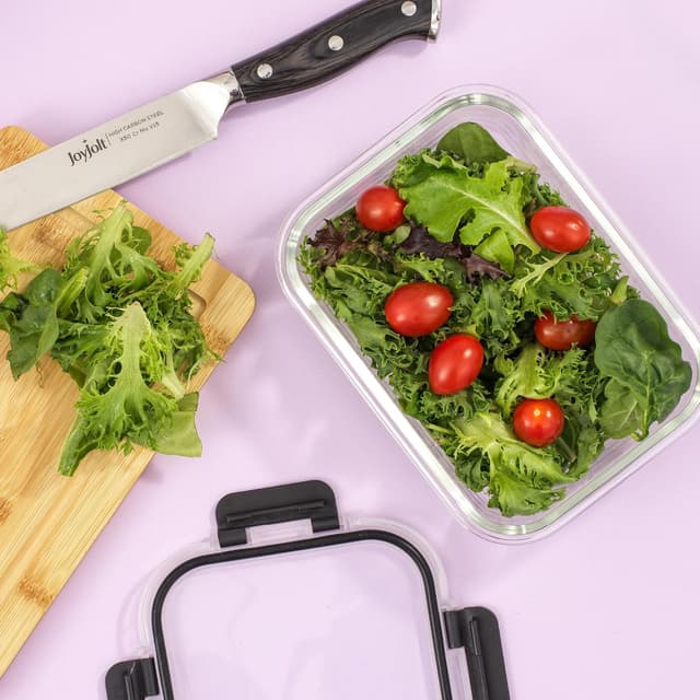 Thumbnail 6 de JoyJolt 24pc Glass Storage Containers 🍱