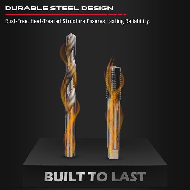 Thumbnail 4 de SEDY Helicoil Thread Repair Kit 320-Piece