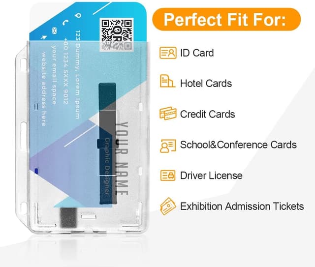 Detalle 1 de Vicloon porte-carte double 2 badges